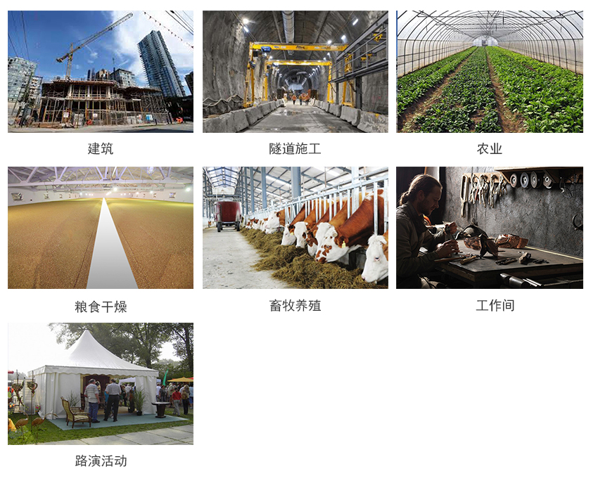 间接燃气暖风机